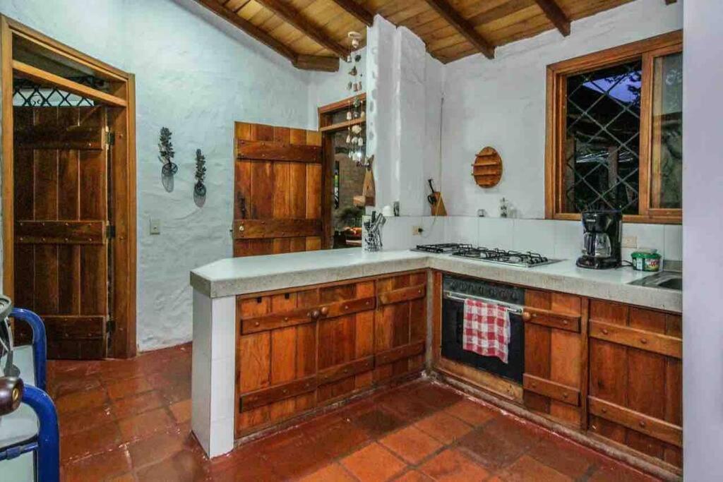 Finca Punta De Piedra Salento, Quindioヴィラ エクステリア 写真