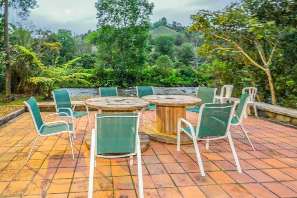 Finca Punta De Piedra Salento, Quindioヴィラ エクステリア 写真