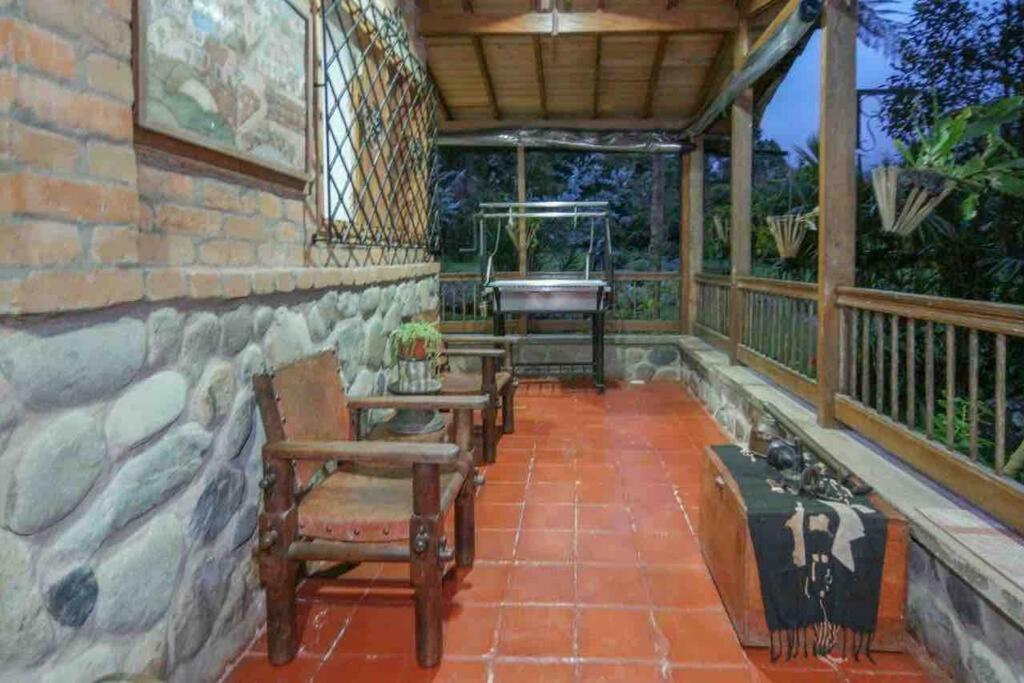Finca Punta De Piedra Salento, Quindioヴィラ エクステリア 写真